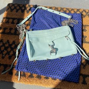 Rebecca Minkoff Mini Mac Light Blue
